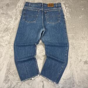 Vintage Levi’s 540 Relaxed Fit Batwing Logo Gold Tab Denim Jeans Size 38